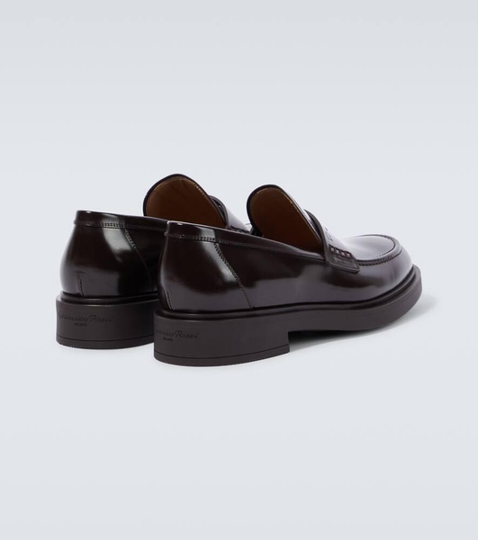 Harris leather penny loafers