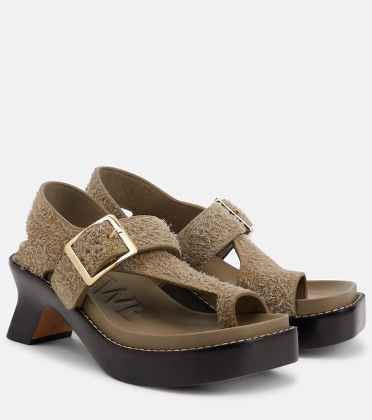 Ease suede sandals