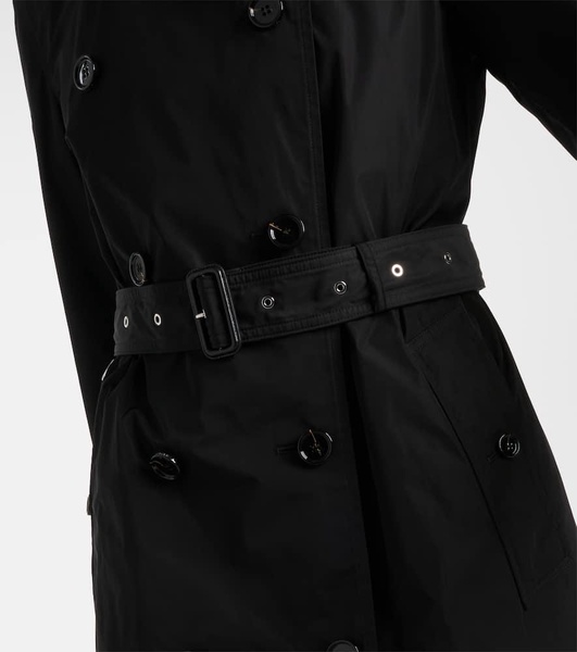 Double-breasted trench coat