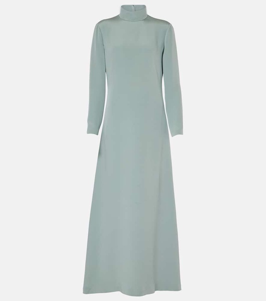 Peggie silk cady gown