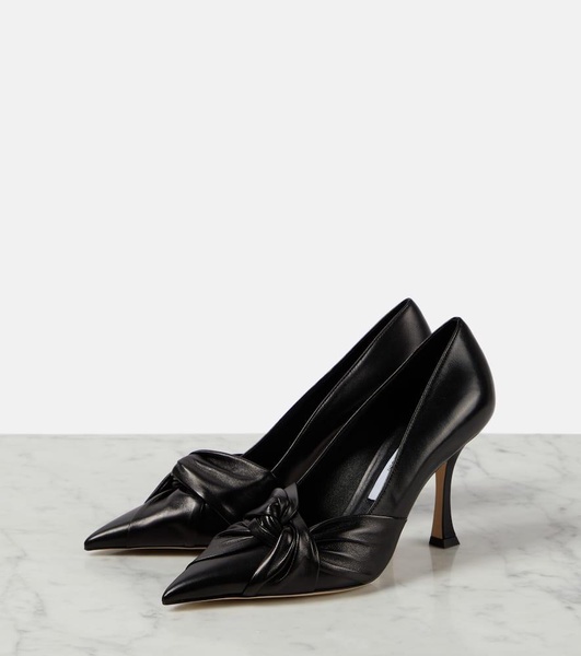 Hedera leather pumps