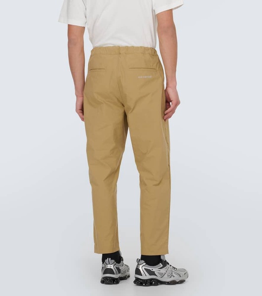 Technical tapered pants