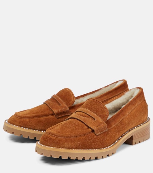 Deanna suede loafers