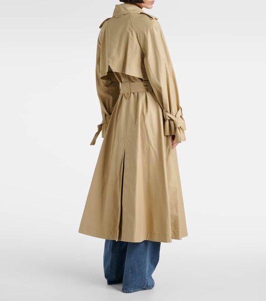 Classic Ease cotton-blend trench coat