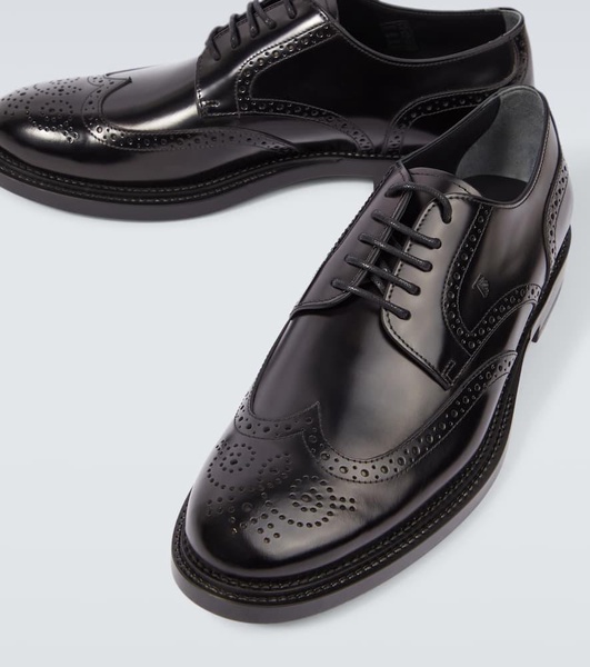 Leather brogues