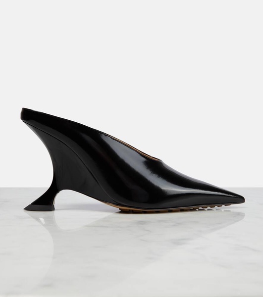 Rocket patent leather mules