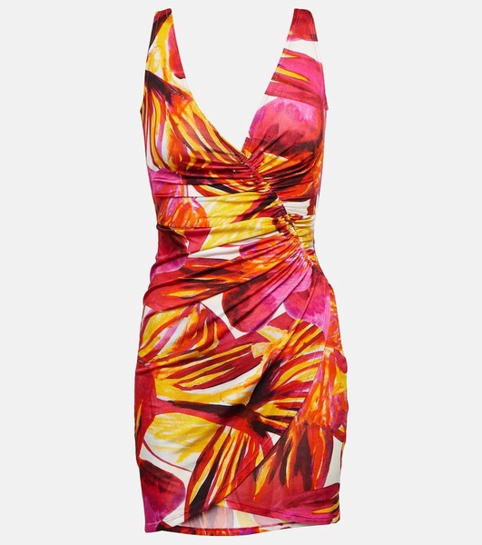 Summer Solstice printed minidress