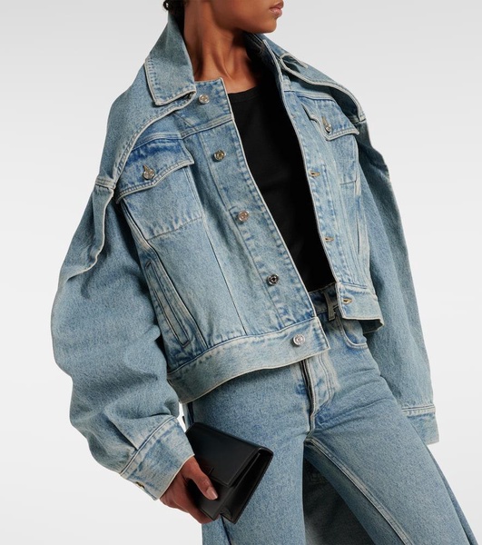 x Shayne Oliver oversized denim jacket