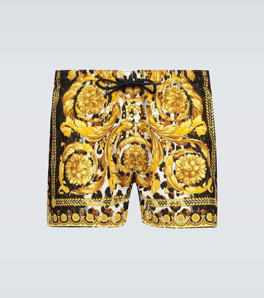 Baroque printed swim shorts