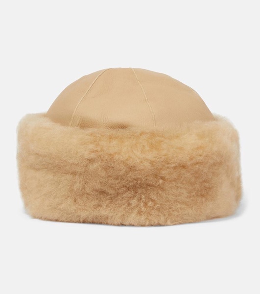 Colbacco shearling and cashmere hat