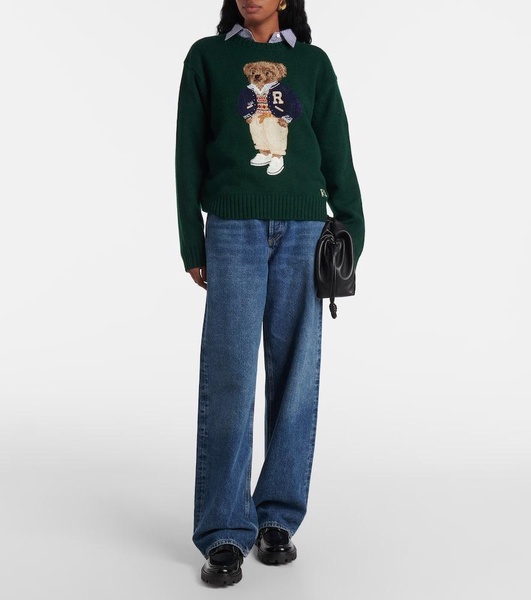 Polo Bear wool and cashmere sweater