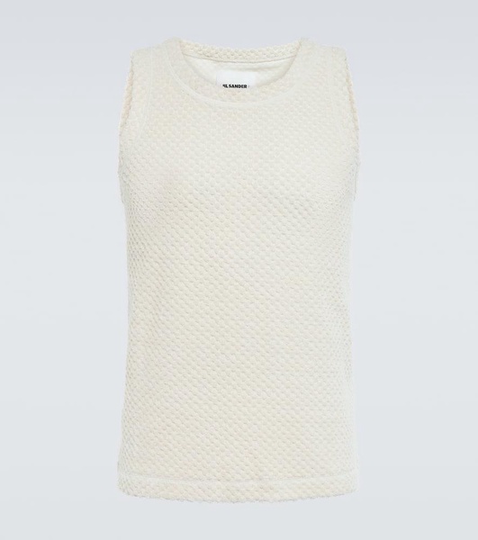 Cotton-blend tank top