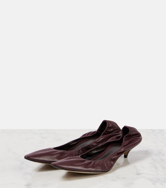 Liisa leather pumps