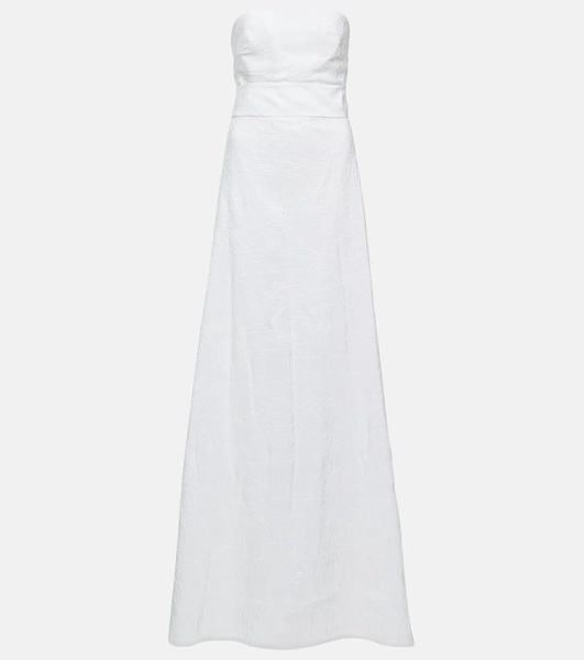 Bridal Pavento taffeta gown