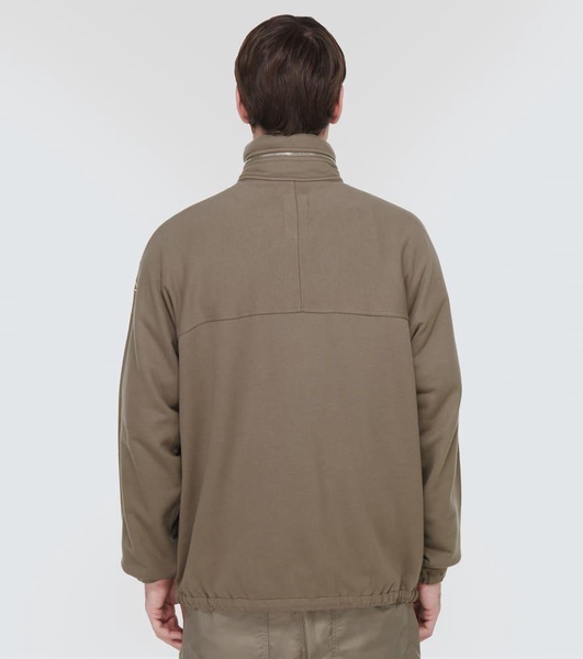 x Champion® Mountain asymmetric cotton jacket