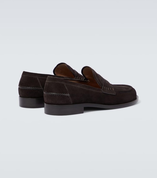 George suede loafers