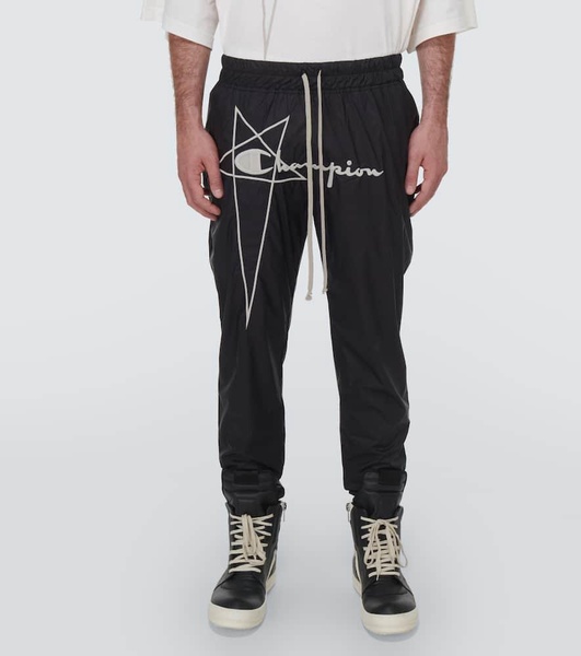 x Champion® nylon sweatpants