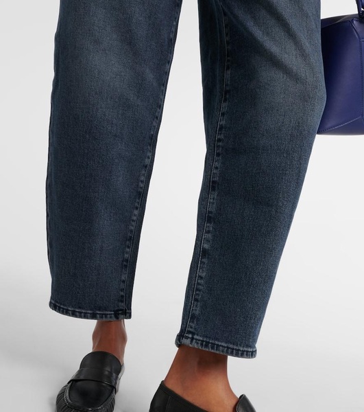 Jayne high-rise tapered jeans