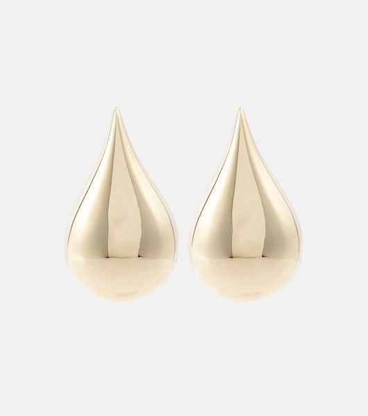 Water Droplet 14kt gold earrings