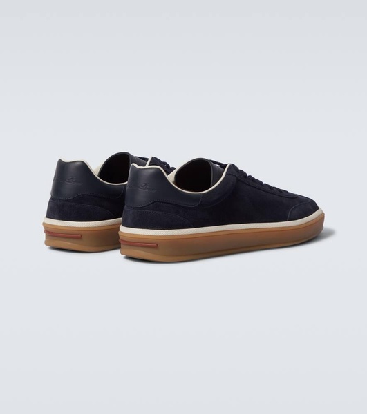 Tennis Walk suede sneakers