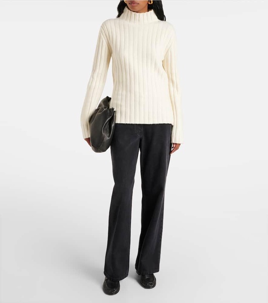 Haven ribbed-knit wool-blend sweater