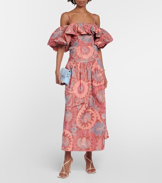 Izra paisley maxi dress