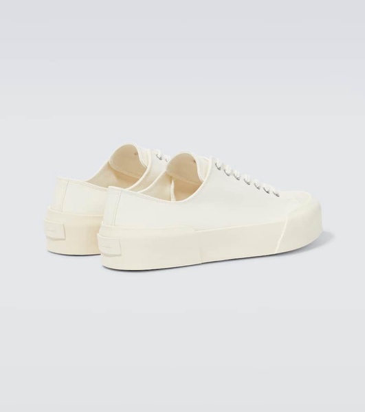 Cotton canvas sneakers