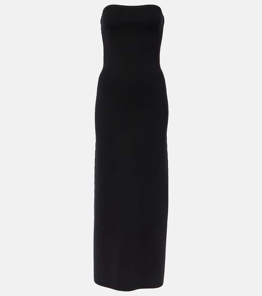 Calderon wool, silk, and cashmere maxi dress