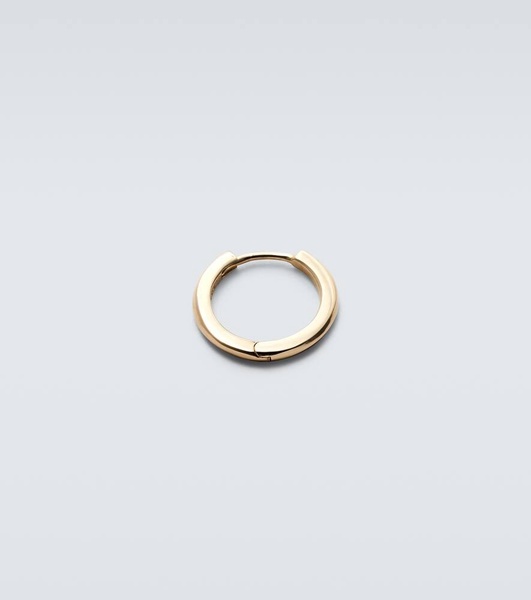 14kt gold single hoop earring