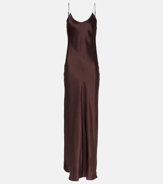 Cami silk slip dress