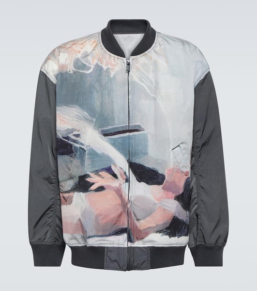 x Helen Verhoeven printed bomber jacket