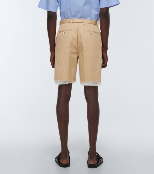 Cotton Bermuda shorts