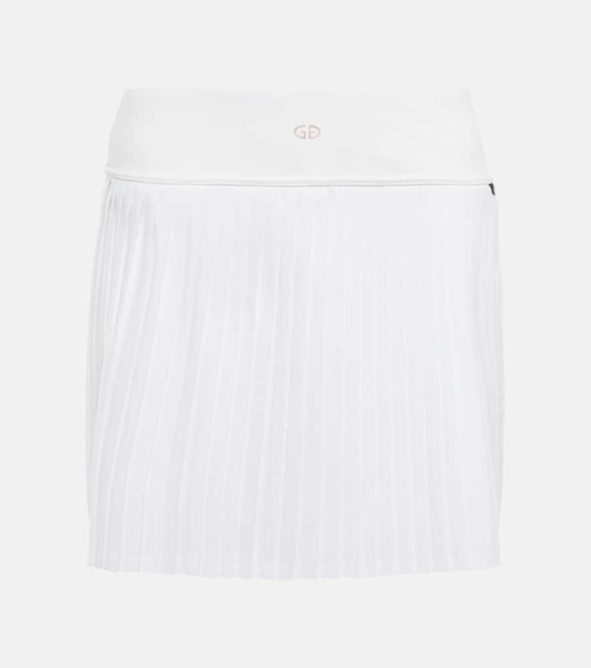 Pleated miniskirt