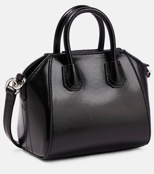 Antigona Micro leather tote bag