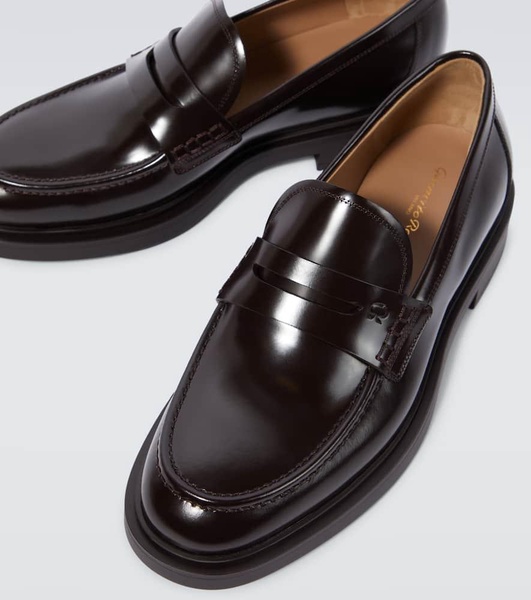 Harris leather penny loafers