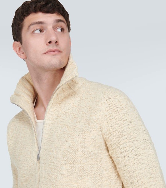 Wool cardigan