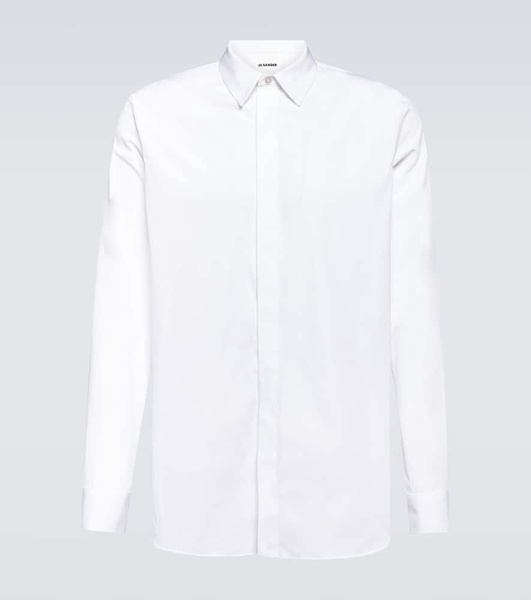 Cotton poplin shirt