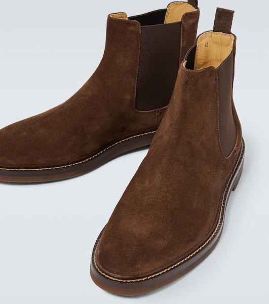 Suede Chelsea boots