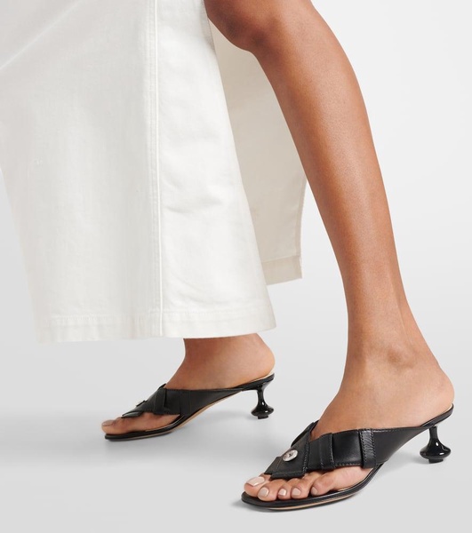 Toy Panta leather thong sandals