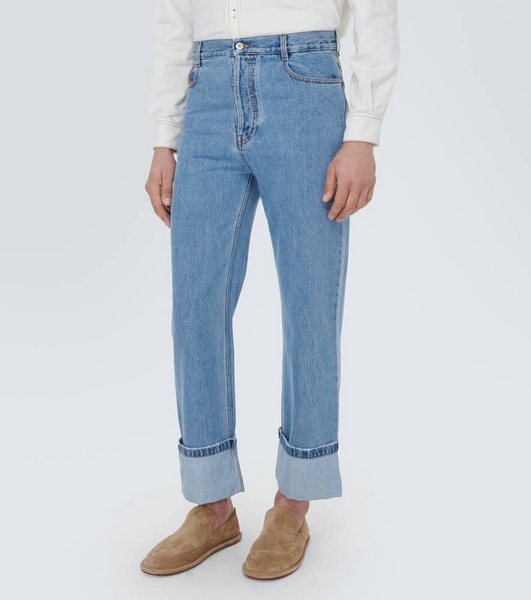 Fisherman straight jeans