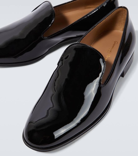 Jean patent leather loafers 