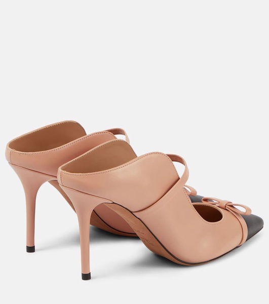 Blanca leather mules