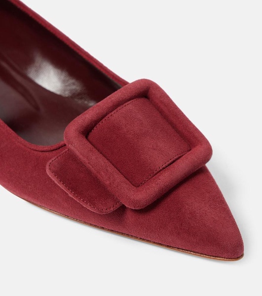 Maysalepumpflat suede ballet flats