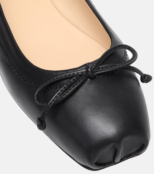 Mamadrague leather ballet flats