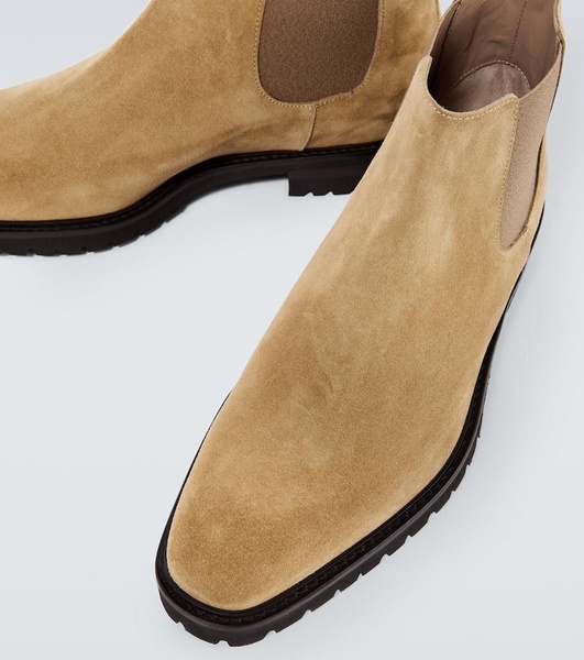 Brompton suede Chelsea boots