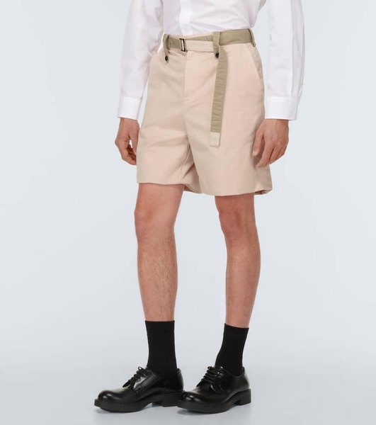 Cotton chino shorts