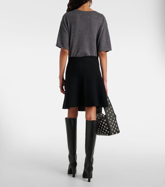 Noah cashmere miniskirt