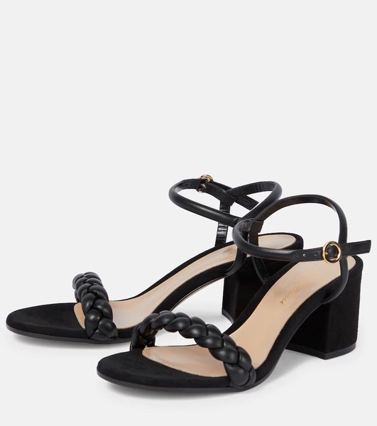 Cruz 60 suede and leather sandals