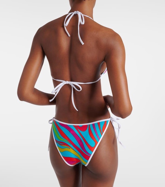 Marmo printed bikini bottoms