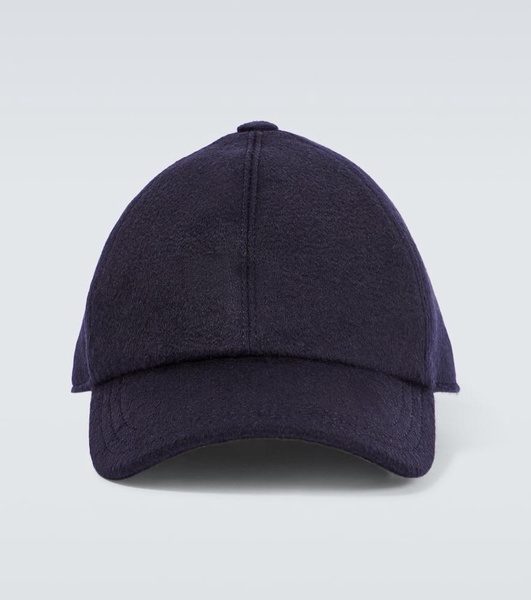 Caspian cashmere baseball cap